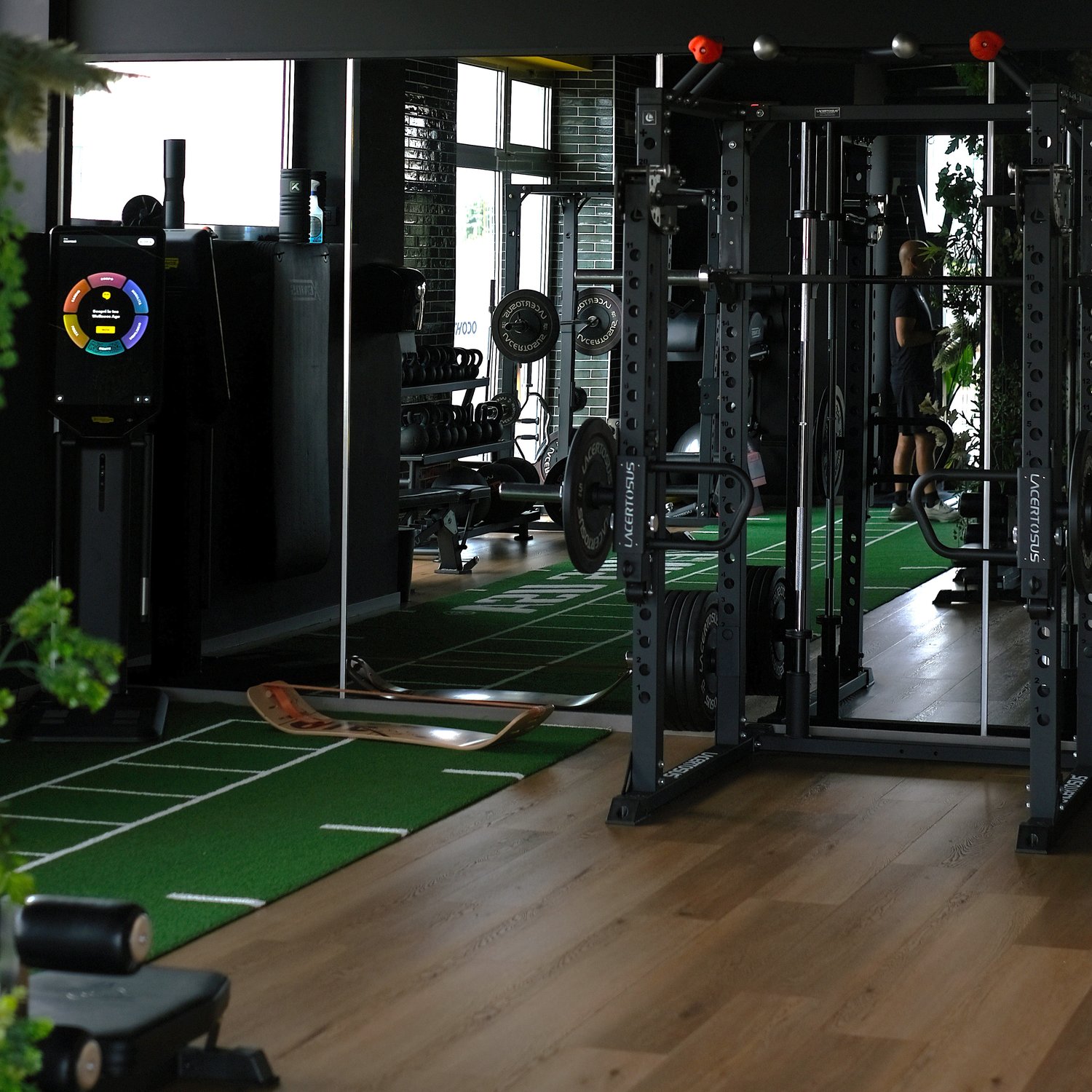 La sala di allenamento